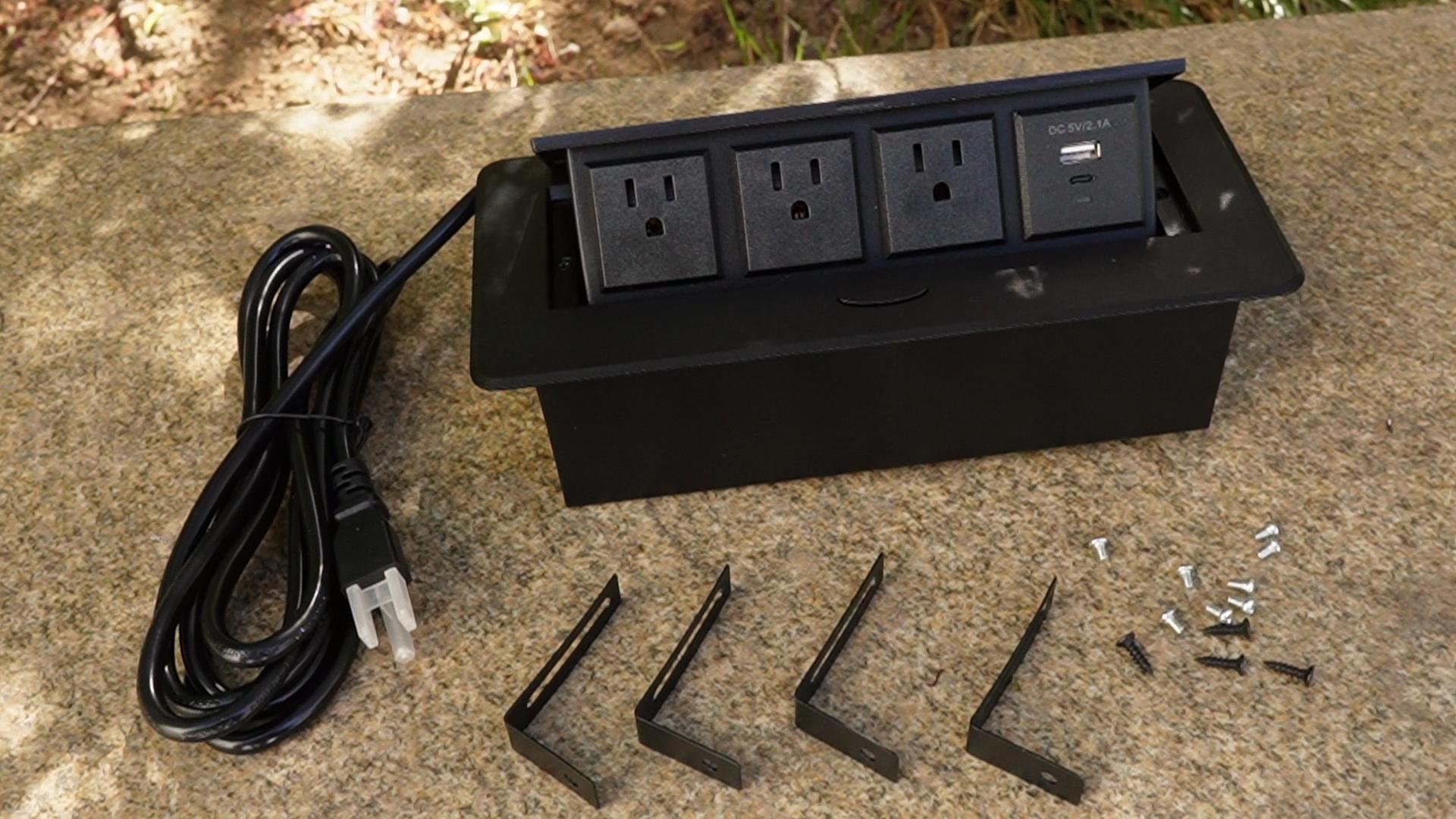 Amazon.com: Pop Up Conference Table Power Outlet with Type-C PD18W